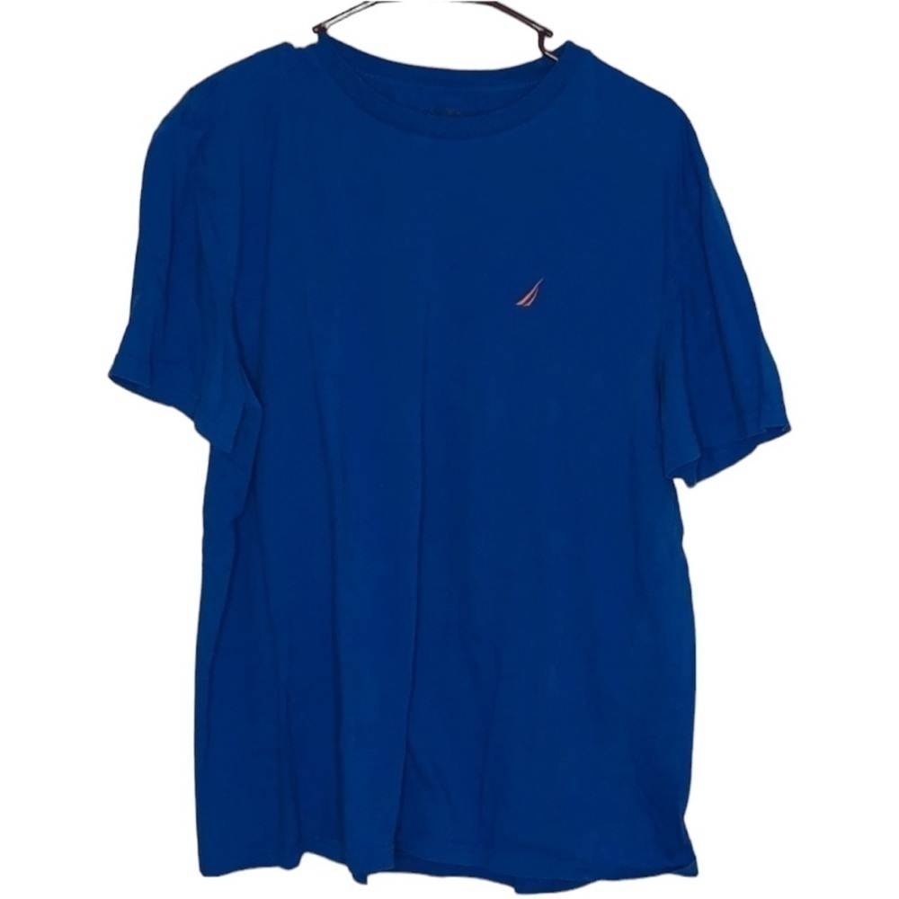 Nautica crewneck blue T-shirt, size large